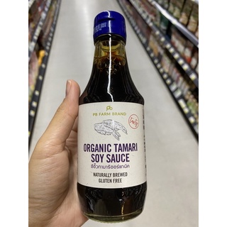 ซีอิ๊ว ทามาริ ออร์แกนิค 200 Ml. Organic Tamari Soy Sauce  ( PB Farm Brand )