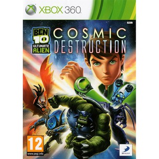 แผ่น XBOX 360 : Ben 10 Ultimate Alien Cosmic Destruction ใช้กับเครื่องที่แปลงระบบ JTAG/RGH