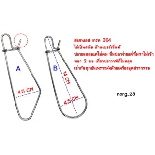 ลวดคล้องปลา ลวดสแตนเลส คล้องปลา คล้องสัมภาระ