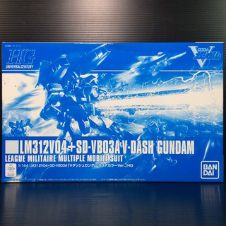 HGUC 1/144 LM312V04+SD-VB03A V-Dash Gundam Color Clear Ver (Mobile Suit Victory Gundam) (Gunpla Expo)