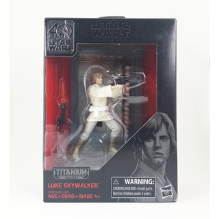 3.75 Luke Skywalker 03 - Star Wars The Black (Titanium) Series