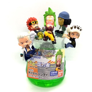 เกาะแก้ว วันพีช One Piece Cup Edge Set Vol.4 Smoker Law Kid Bartolomeo Aokiji