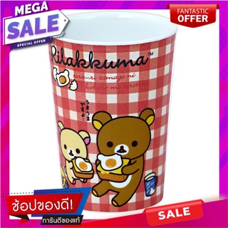 แก้วน้ำเมลามีน 400ml SUPERWARE RILAKKUMA MEETS WITH EGGS แก้วน้ำ MELAMINE TUMBLER 400ml SUPERWARE RILAKKUMA MEETS WITH E