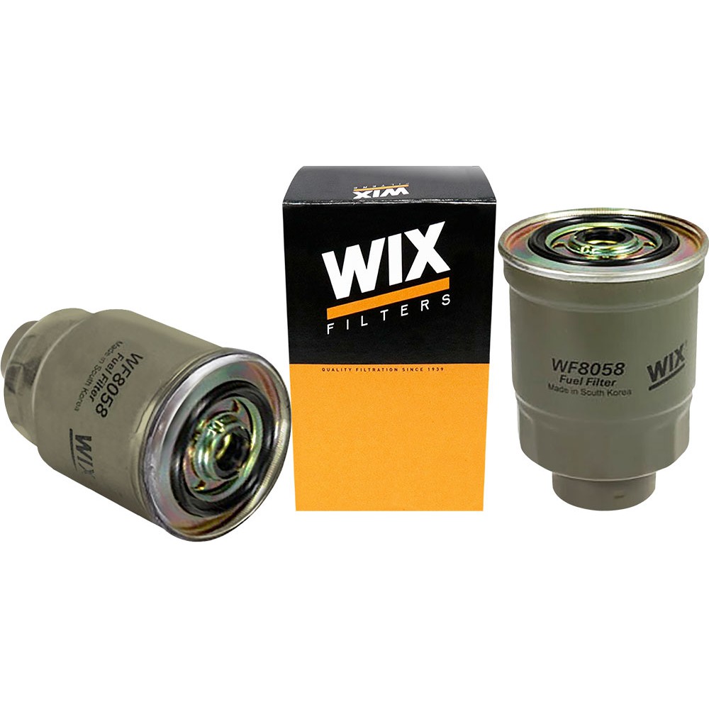 Wix WF8058 กรองเชื้อเพลิง 4JB1-T, L200 4D55/56, H100 2.5D, hyundai K2700