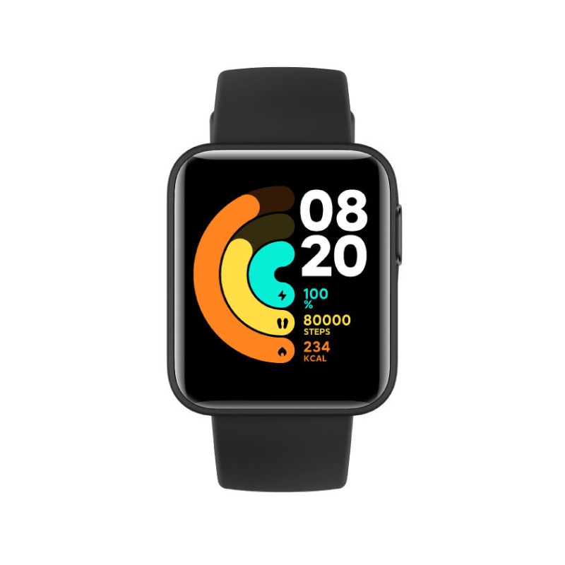 Xiaomi Mi Watch Lite นาฬิกาสมาร์ทวอทช์ มาพร้อม GPS ในตัว หน้าจอ 1.4" กันน้ำ 50 เมตร สีดำ (Global Version)