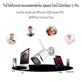 FNKvision 2MP HD NVR Kit 1080P WiFi Wireless 4Kชุดกล้องวงจรปิด 4CH ชุดไร้สาย พร้อมอะแดปเตอร์ กลางแจ้งไนท์วิชั่น IR กล้อง
