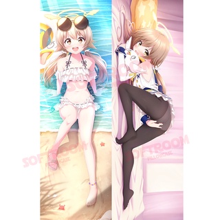 Ajitani Hifumi Blue Archive Dakimakura ปลอกหมอนอิงโซฟา แบบนิ่ม ลายอนิเมะญี่ปุ่น Otaku ขนาด 50x150 ซม. DK2238