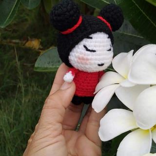 PUCCA ตุ๊กตาถักโครเชต์ ปุ๊กก้า