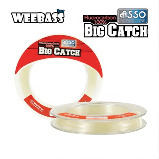 สายเอ็น สายตกปลา(ASSO สายเอ็น - รุ่น BIG CATCH FLUORO 50YDS)