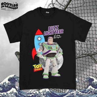 เสื้ Buzz LIGHTYEAR TOY STORY เสื้อยืด ลายการ์ตูน BUZZ LIGHTYEAR TOY VINTAGES-5XL