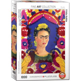 SELF-PORTRAIT by Frida Kahlo - จิ๊กซอว์ 1000 pc PUZZLES EUROGRAPHICS (Museum Art)