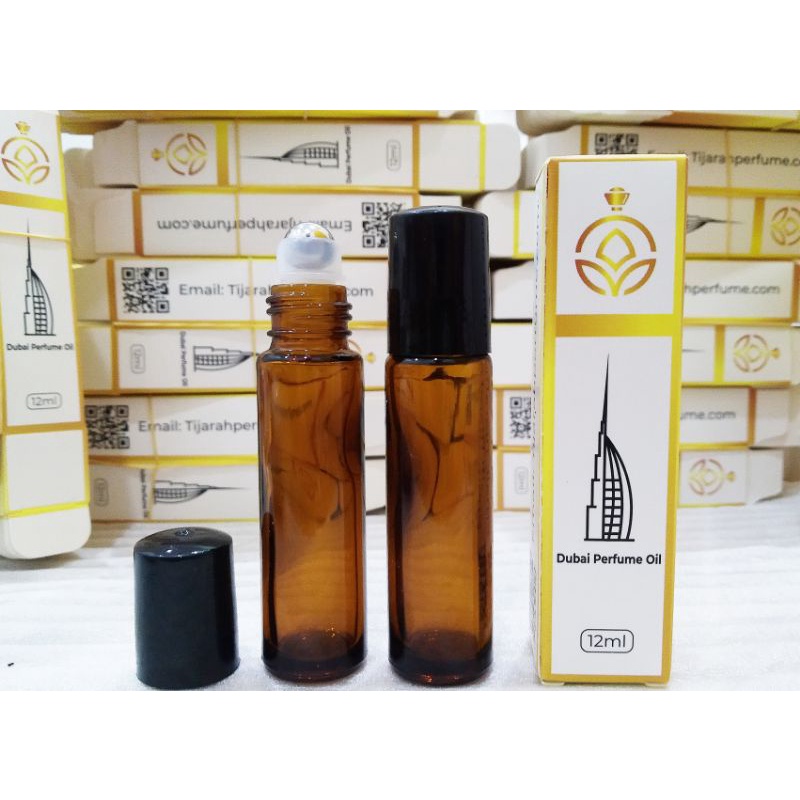 Combo 10 รวม 5 ขวด + ขวดแก้วโรลเลอร์บอล 10 มล. 5 กล่องใช้สกัดน้ํามันหอมระเหย dubai เป็นของขวัญ