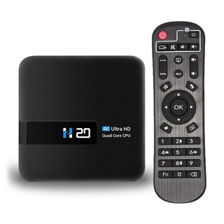 H20  Quad Core 2GB/16GB WiFi 4K UHD Resolution Android 10.0 TV Box