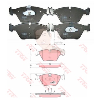 GDB1577 ผ้าเบรค-หน้า(TRW) (เนื้อผ้า COTEC) BMW M3 (E46) 3.2 02 Up