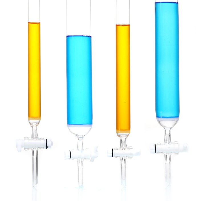 【COD】คอลัมน์โครมาโตกราฟีแก้ว พร้อมแผ่นกรองไอออน 200 300 มม. G3 PTFE