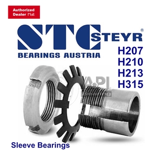 H207  H210 H213 H315 STEYR ปลอกรัดเพลา ( เพลา มิล ) ADAPTER SLEEVE ใช้กับตลับลูกปืน เบอร์ 1207K 1210K 1213K 1315K