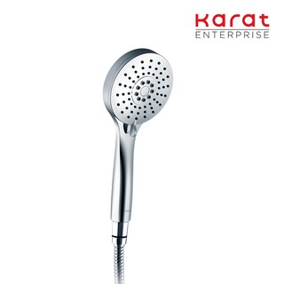 Karat Faucet ฝักบัวสายอ่อนปรับน้ำ 3 ระดับ พร้อมสายสแตนเลส 304 รุ่น KS-10-213-50