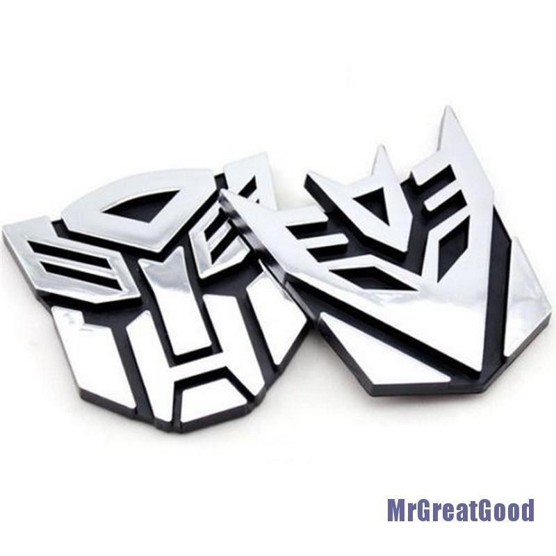 🚀 3D Logo Protector Autobot Transformers Emblem Badge Graphics Decal Car  Sticker | Shopee Thailand