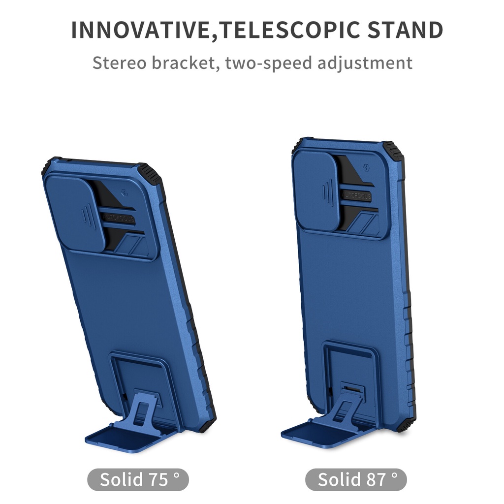 Case Samsung Galaxy A13/A12/A52/A52S/A53/A73/A22/A03S เคสกันกระแทก กันรอยกล้อง เคสตั้งได้ เคสมือถือ เคสโทรศัพท์ ซัมซุง รูปที่ 6