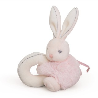 KALOO ตุ๊กตาห่วงเขย่ากระต่าย  PERLE - MINI RATTLE RABBIT สีชมพู