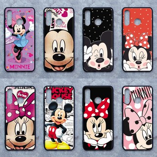 เคส Huawei  P30 lite  ลายมิกกี้-มินนี่  ขอบนิ่มหลังแข็ง เคสมือถือ เคสโทรศัพท์ Case