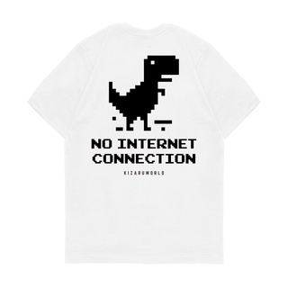 เสื้อยืดอินเทรนด์ผู้ชายอินเทรนด์ผู้หญิงเสื้อยืด ลาย Kizaru NO INTERNET CONNECTIONS-3XL