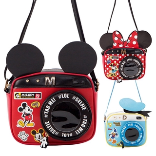 Disney กระเป๋าเด็กเด็กชายและเด็กหญิงน่ารักกระเป๋าสะพายกล้องเด็กการ์ตูนแฟชั่นกระเป๋าสะพาย 2-5 ปี 6