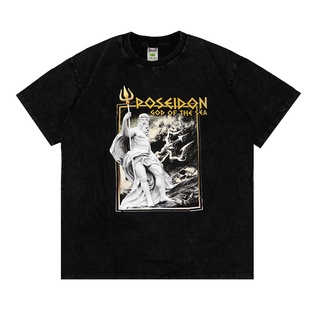 เสื้อยืดโอเวอร์ไซส์เสื้อยืด โอเวอร์ไซซ์ ลาย TEE VONSEEY POSEIDON ของแท้S-3XL