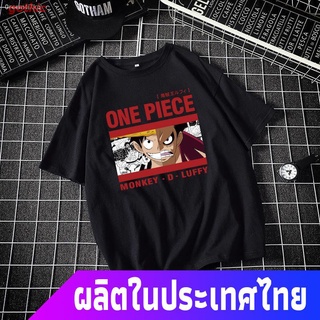 gothic ร์ตูนพิมพ์ฤดูร้อน ย์เสื้อยืด Anime T-shirtเสื้อยืดอนิเมะ﹊เสื้อยืดฤดูร้อนชาย One Piece อะนิเมะ เวอร์ชั่นเกาหลี หล่