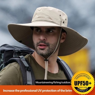 Sun Bucket Hat for Men Women, UPF50+ Waterproof Bucket Hat ,  Wide Brim Sun UV Protection, Foldable Fishing Hat Outdoor Summer Hiking Cap
