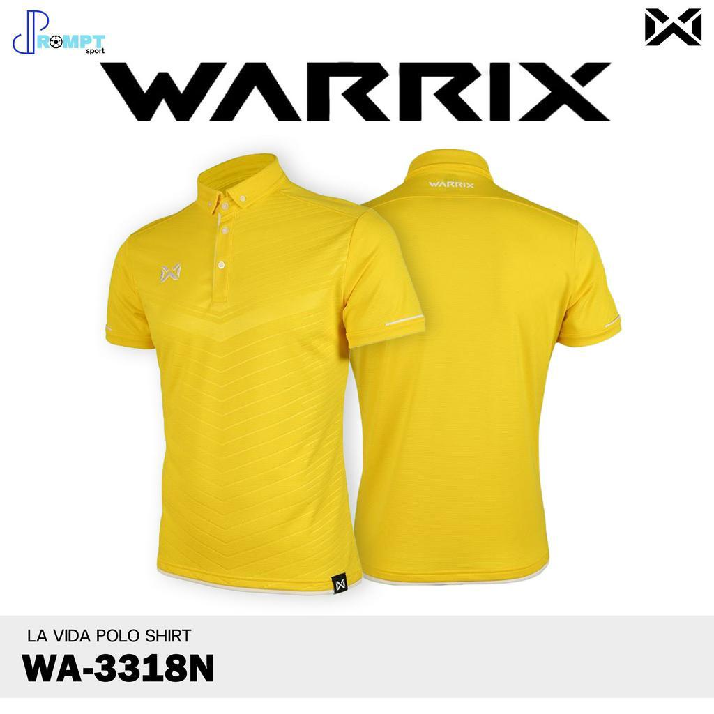 เสื้อโปโล เสื้อโปโลแขนสั้นวอริกซ์ La Vida WA-3318N WARRIX รหัส WA-3318N ของแท้100% - รูปที่ 4