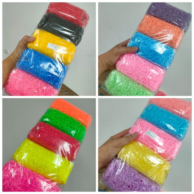 ยางรัดผม กิโล เส้นเล็ก นิยมใช้กัน 190 บาท ต่อ1กิโลกรัม