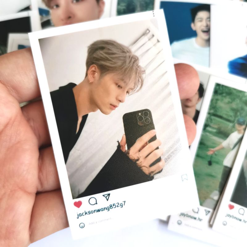 got7 - เซตรูปกรอบไอจี 2x3 นิ้ว 4 ใบ kpop