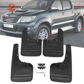 บังโคลนบังโคลน สําหรับ Toyota Hilux Vigo 4 ชิ้น