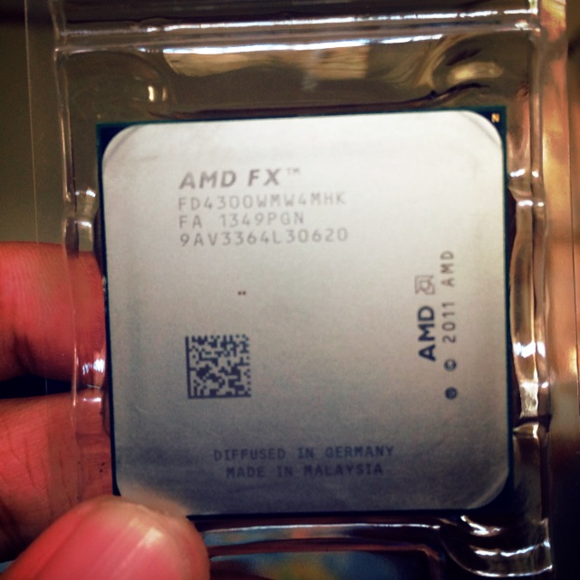 CPU  amd Fx4300