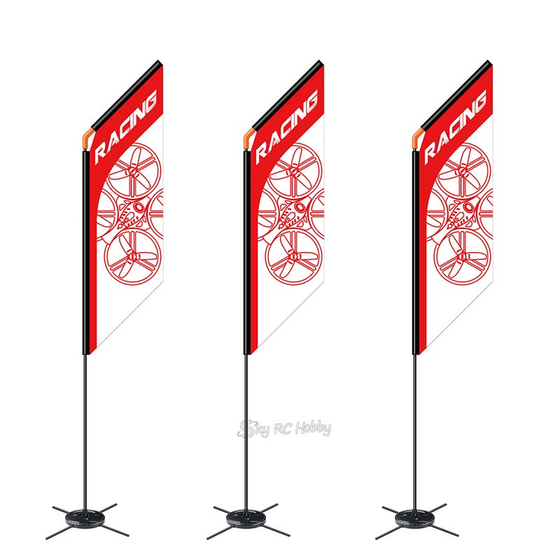 Ldarc เสาธงบิน FPV ขนาดเล็ก 560 มม. สําหรับโดรนบังคับ ควอดคอปเตอร์บังคับ