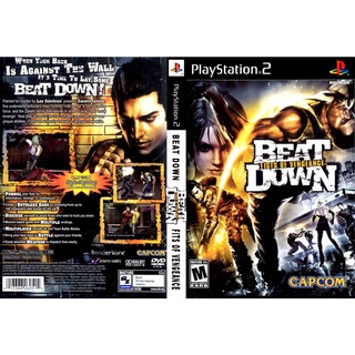 แผ่นเกมส์ PS2 Beat Down Fists of Vengeance   คุณภาพ ส่งไว (DVD)