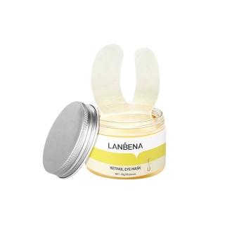 Lanbena Osmanthus Eye Mask มาส์กใต้ตา สำหรับลดรอยคล้ำและการลบริ้วรอย 90 กรัม 50 ชิ้น/ชุด