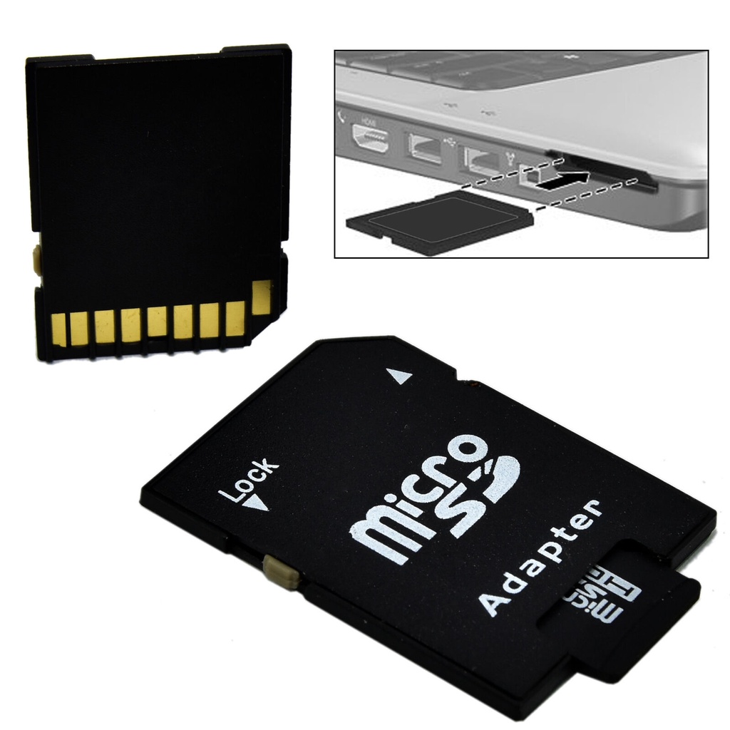 อะแดปเตอร์แปลง MMC Micro SD To SDCard สําหรับ asus acer lenovo แล็ปท็อปโน๊ตบุ๊ค