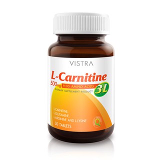 Vistra L-carnitine 500 mg. plus amino acid 3L