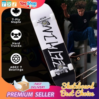 สเก็ตบอร์ด skateboards 80cm ผู้เริ่มต้นเล่น-มืออาชีพ (สินค้าพร้อมเล่น) สเก็ตบอร์ดฝึกหัด สเก็ตบอร์ดผู้ใหญ่