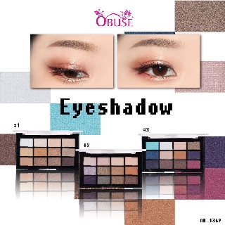 OB-1369 OBUSE(โอบิ้ว) PRO ARTIST EYESHADOW