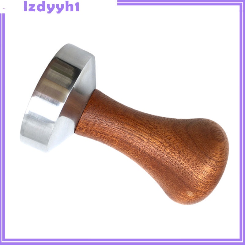 JoyDIY 515358mm Coffee Tamper Leveler Wooden Handle Coffee Distributor ...