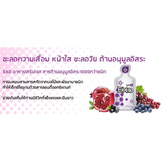 Gel Plus EXO เอ็กซ์โซ่ - ซองสีม่วงเลขที่ อ.ย. 10-3-35761-5-0010