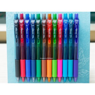 ปากกา Pentel Energel-X 0.5 รุ่น BLN105 หมึกสีตามสีด้าม