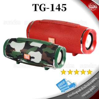 ลำโพง Bluetooth Speaker รุ่น TG145 คุณภาพดี  สามารถฟังวิทยุได้ ลำโพงบลูทูธ