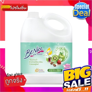 บีไนซ์ ครีมอาบน้ำ สูตรกระชับผิว สีเขียว ขนาด 3,000 มล.BeNice Green Liquid Soap 3000 ml