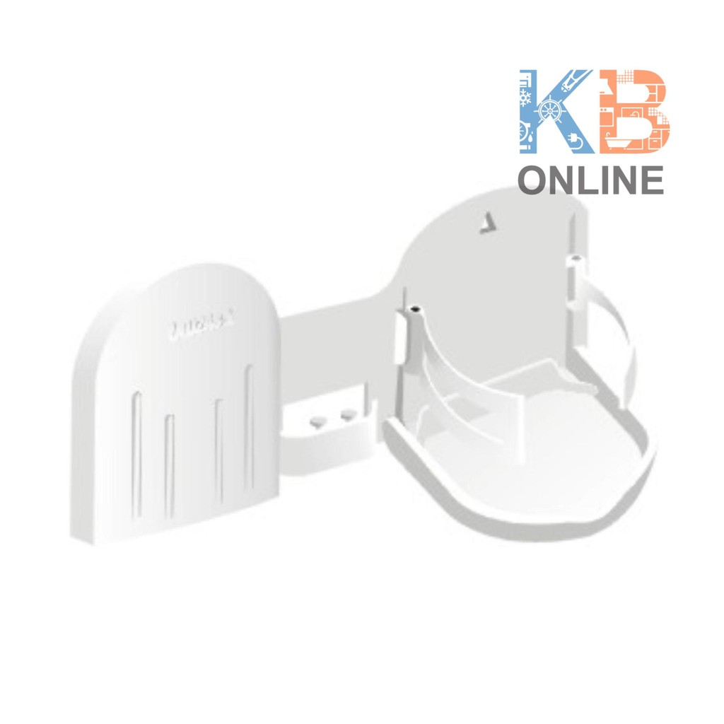 แท่นวางเครื่องดื่มพับได้แบบคู่ Store-All ขนาด 25.8x10.5x11ซม ขาว Folding Helm Organiser Store-All 25