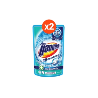 [แพ็ค2] แอทแทค 3D คลีน แอ็คชั่น น้ำยาซักผ้าสูตรเข้มข้น 770ml Attack 3D Clean Action Liquid Laundry Detergent 770ml