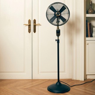 Bungalow Fan พัดลมเหล็กตั้งพื้น ขนาด 12 นิ้ว รุ่นอิสตันบูล CLASSIC STAND FAN ISTANBUL ( บรอนซ์ / ดำด้าน )